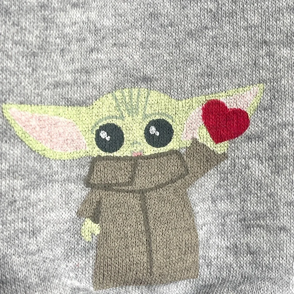 Infant 3-6mo Baby Yoda Sweatshirt and Pants Set